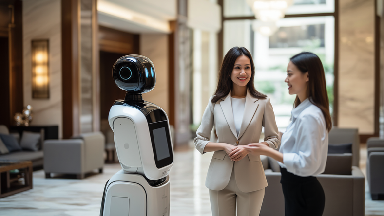 人形机器人来了,酒店又有一批人要下岗了?